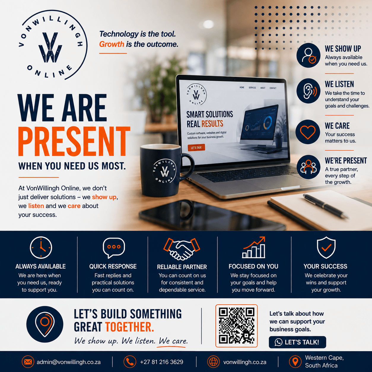 Website presence artwork